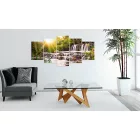 Akrilüveg kép - Forest Waterfall [Glass]