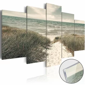 Akrilüveg kép - Quiet Beach [Glass]