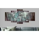 Akrilüveg kép - Acrylic prints – Bronze map II