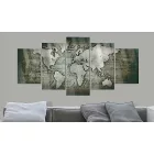 Akrilüveg kép - Acrylic prints – Bronze map III