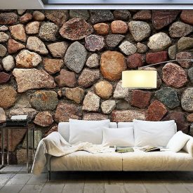 Kőmintás tapéta - Gördülő kövek