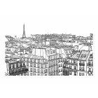 Fotótapéta - Párizsi a vázlatfüzet 2
