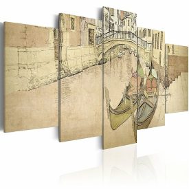 Kép - Venice and Gondola