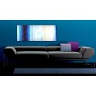 Kézzel festett kép - Kék folyadék