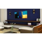 Kézzel festett kép - Fascination A kék szín