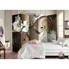 Paraván - Barna orchideák