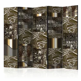 Paraván - Arany hullám mozaik