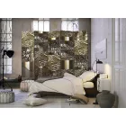 Paraván - Arany hullám mozaik