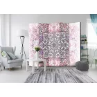 Paraván - Rózsaszín mandala