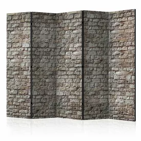 Paraván - Szürke téglafal 2