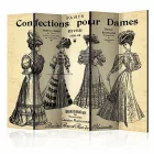 Paraván - Régi korok divatja 2