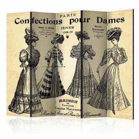 Paraván - Régi korok divatja 2