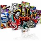 Kép - Színes graffiti