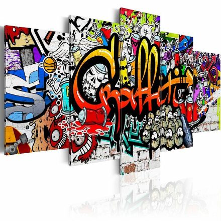 Kép - Színes graffiti