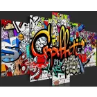 Kép - Színes graffiti