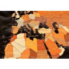 Kép - Művészi világtérkép