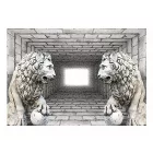 Térnövelő tapéták - Az oroszlán kapu
