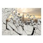 Fotótapéta - Leomló falak