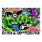 Fotótapéta - Foci grafiti
