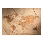 Fotótapéta - Világtérkép homokos háttérrel