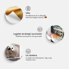 Fotótapéta -  Modern világtérkép téglamintás háttérrel