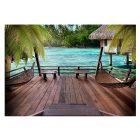 Fotótapéta -  Stégen ellazulva