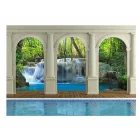 Fotótapéta - Természetes medence