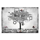 Fotótapéta - Üdvözlés ebben a házban