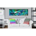 Kép - Absztrakt erdő 2