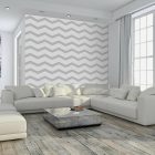 Fotótapéta - Szögletes hullámok