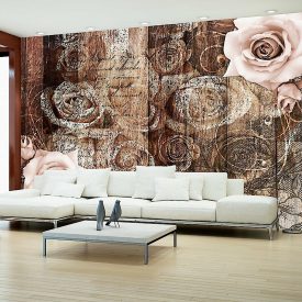 Fotótapéta - Fába vésett történet