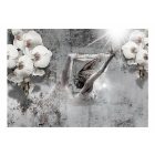 Fotótapéta - Nő orchideákkal