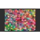 Fotótapéta - Vibráló kockák