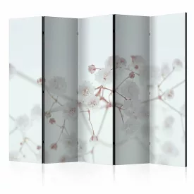Paraván - Fehér virágok 2