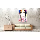 Kép - A virágos hölgy