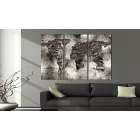 Kép - Opálos világtérkép