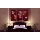 Kép - Festékes világtérkép 2