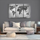 Kép - Beton világtérkép 2