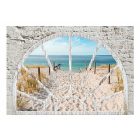 Fotótapéta - Ablak a partra