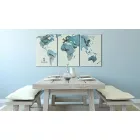 Kép - Világ térkép madarakkal 3