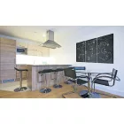 Kép - Világtérkép feketén - fehéren 9