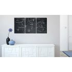 Kép - Világtérkép feketén - fehéren 10