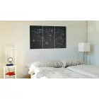 Kép - Világtérkép feketén - fehéren 14