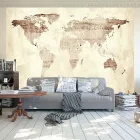 Fotótapéta - Kecses világtérkép