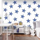 Fotótapéta - Kék csillagok