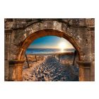 Fotótapéta - Tengerpart boltív mögött