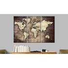 Kép - Aranymintás világtérkép