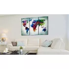 Kép - Szivárványszínes világtérkép 2