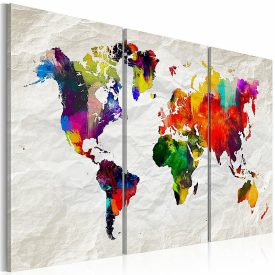 Kép - Színes világtérkép 2