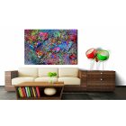 Kép - Absztrakt expresszionista világtérkép